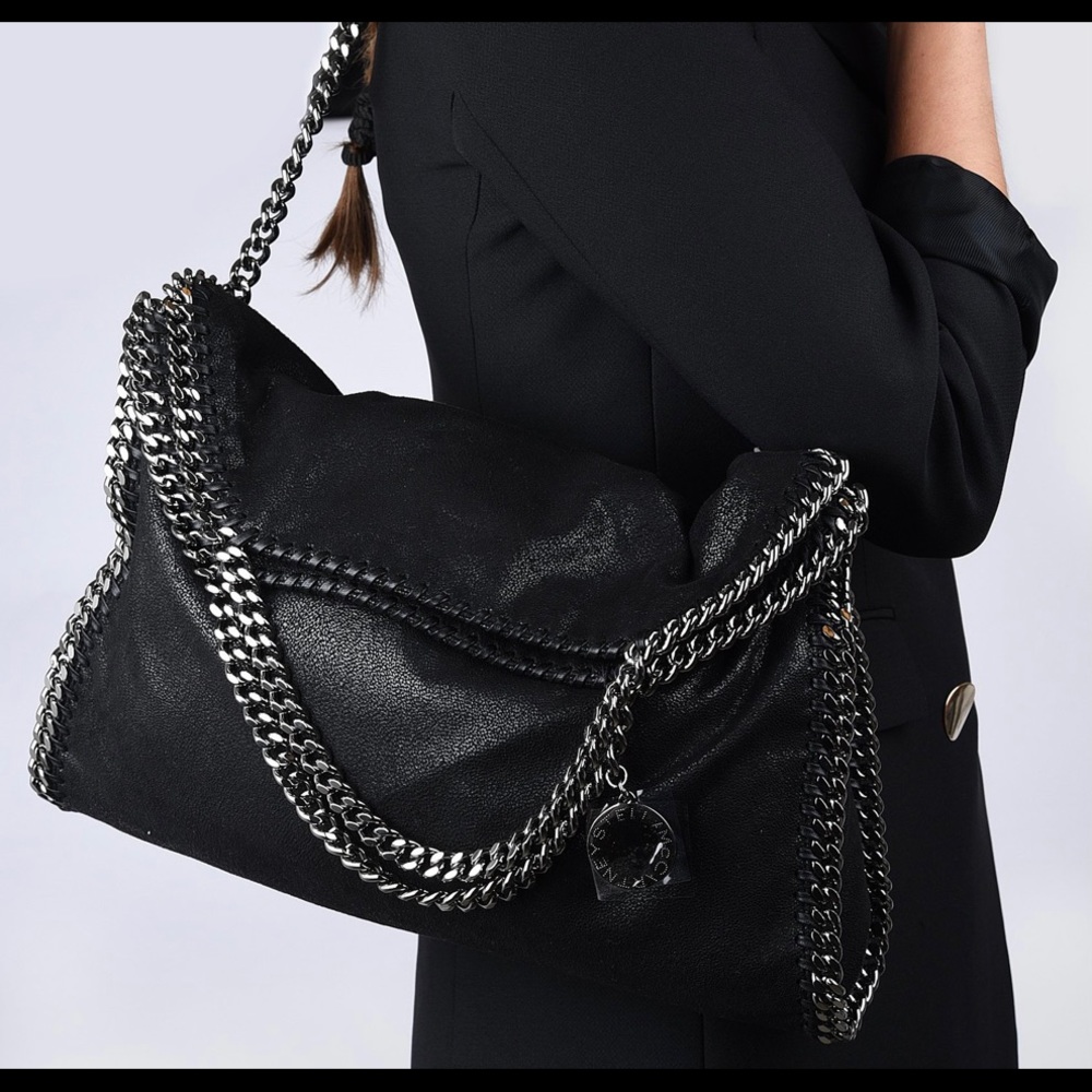 Stella McCartney Flabella Fold Over Tote